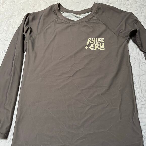 Rylee + Cru Swim Rash Guard Size 10/12 - Picture 4 of 5